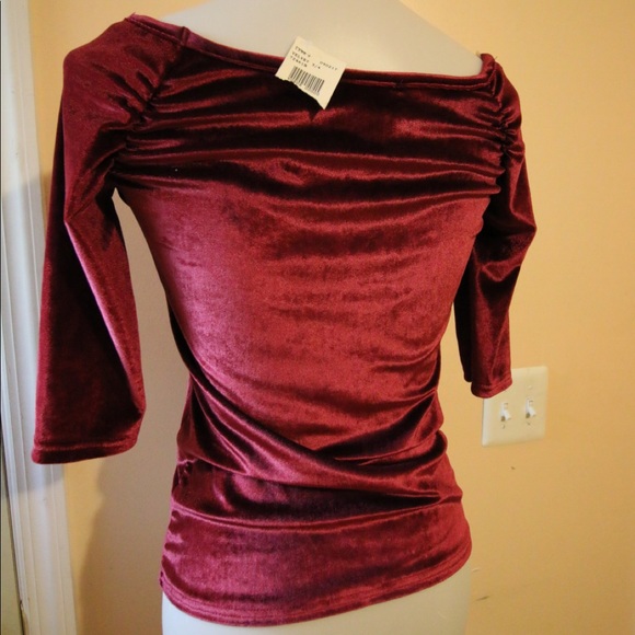 Velvet top - Picture 3 of 4